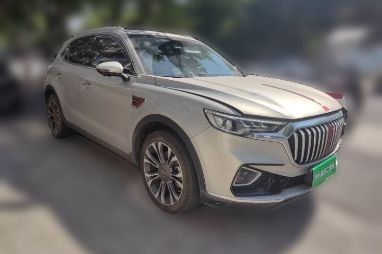 Used Hongqi HS5 2019 2.0T Smart Connect Flagship All-Wheel-Drive Version Front Right 45 Deg
