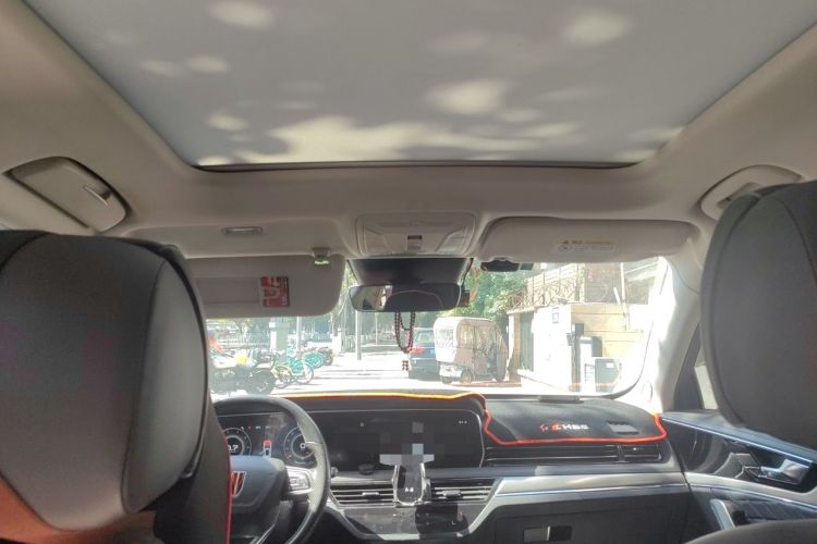 Used Hongqi HS5 2019 2.0T Smart Connect Flagship All-Wheel-Drive Version Headliner