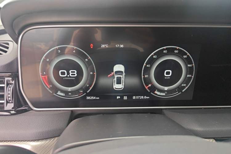 Used Hongqi HS5 2019 2.0T Smart Connect Flagship Edition Instrument Cluster