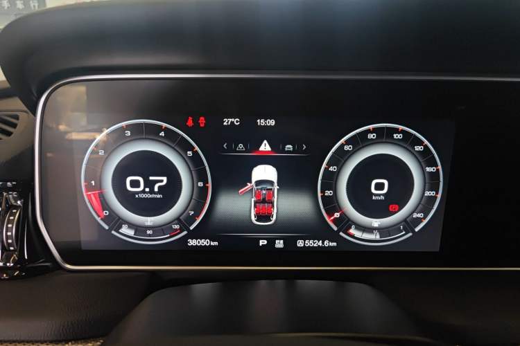Used Hongqi HS5 2019 2.0T Smart Connect Flagship Edition Instrument Cluster