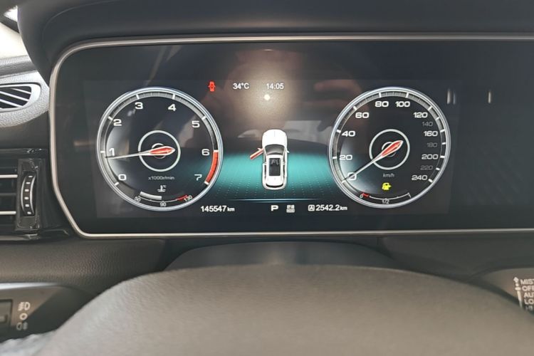 Used Hongqi HS5 2019 2.0T Smart Connect Flagship All-Wheel-Drive Version Instrument Cluster