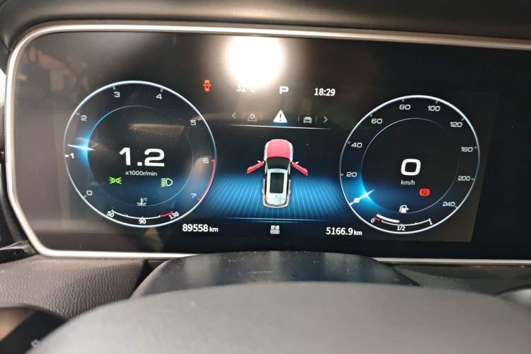 Used Hongqi HS5 2019 2.0T Smart Connect Flagship Edition Instrument Cluster