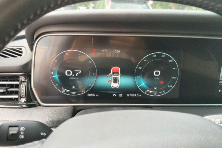 Used Hongqi HS5 2019 2.0T Smart Connect Flagship Edition Instrument Cluster