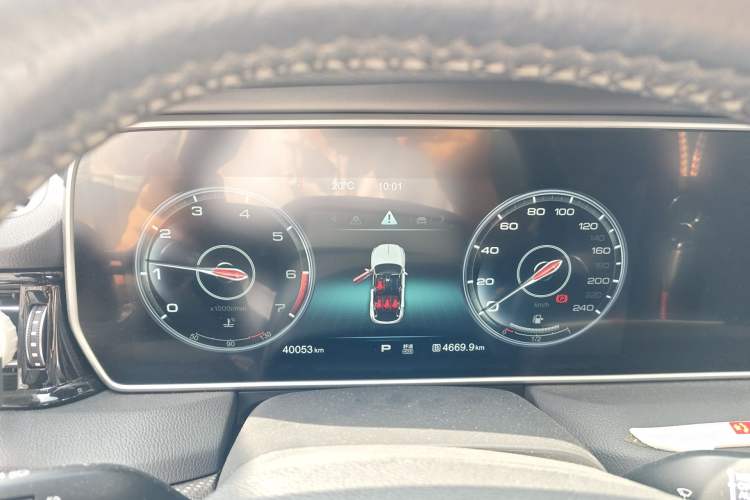 Used Hongqi HS5 2019 2.0T Smart Connect Flagship Edition Instrument Cluster