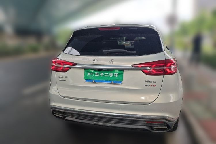 Used Hongqi HS5 2019 2.0T Smart Connect Flagship All-Wheel-Drive Version Rear