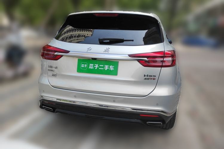 Used Hongqi HS5 2019 2.0T Smart Connect Flagship All-Wheel-Drive Version Rear