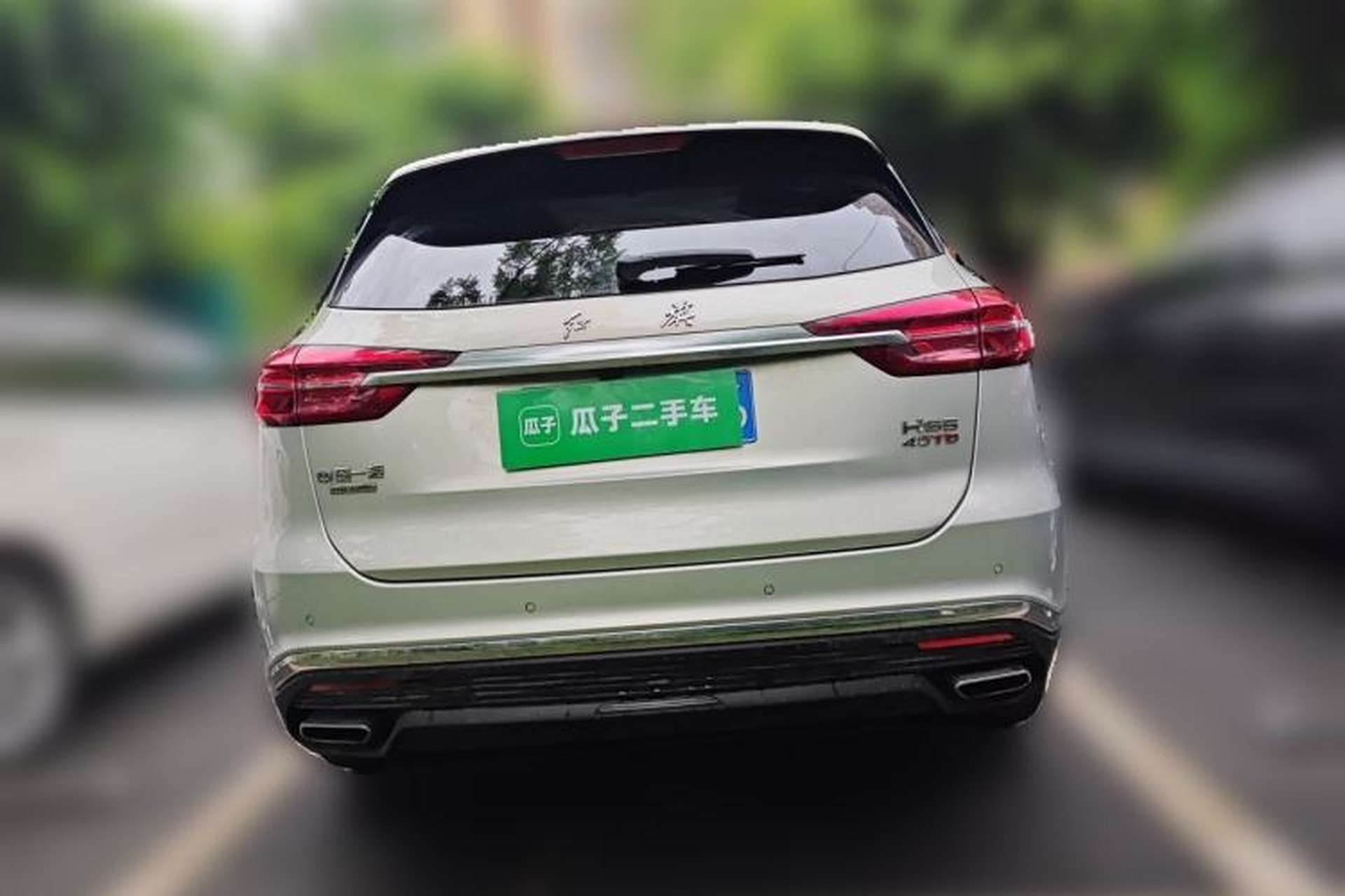 Used Hongqi HS5 2019 2.0T Smart Connect Flagship All-Wheel-Drive Version Rear