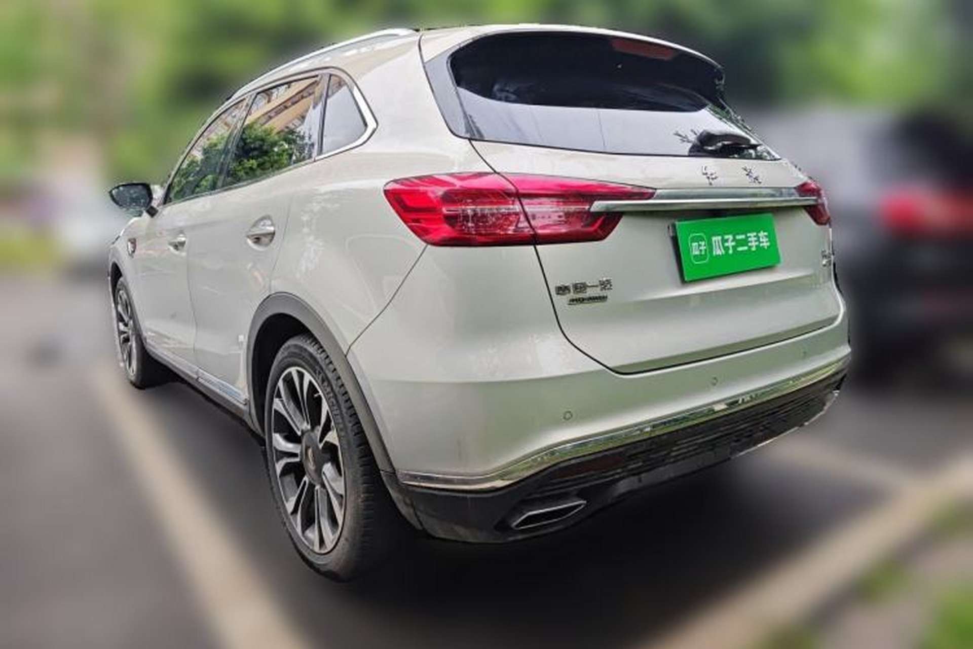 Used Hongqi HS5 2019 2.0T Smart Connect Flagship All-Wheel-Drive Version Rear Left 45 Deg