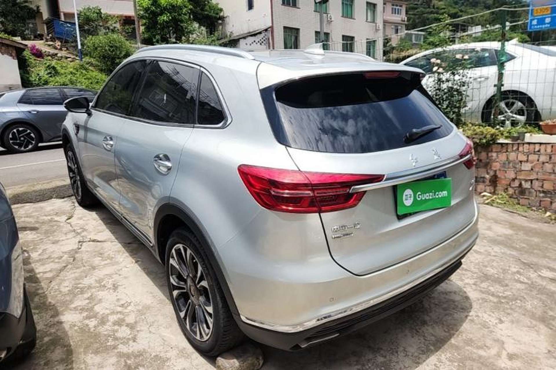 Used Hongqi HS5 2019 2.0T Smart Connect Flagship All-Wheel-Drive Version Rear Left 45 Deg