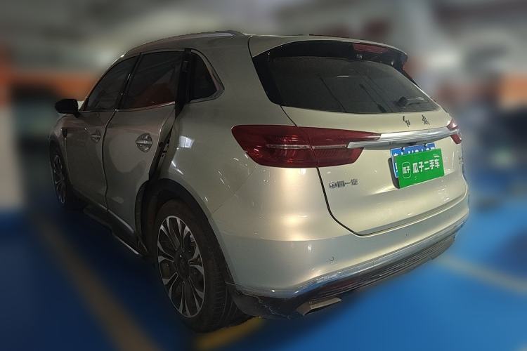 Used Hongqi HS5 2019 2.0T Smart Connect Flagship All-Wheel-Drive Version Rear Left 45 Deg