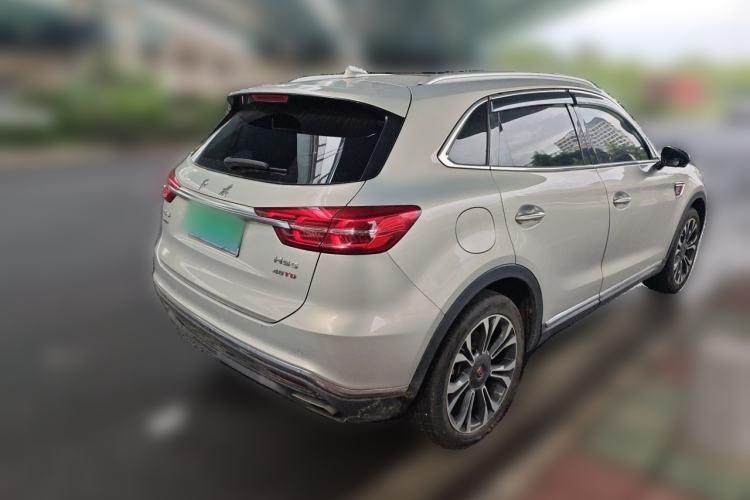 Used Hongqi HS5 2019 2.0T Smart Connect Flagship All-Wheel-Drive Version Rear Right 45 Deg