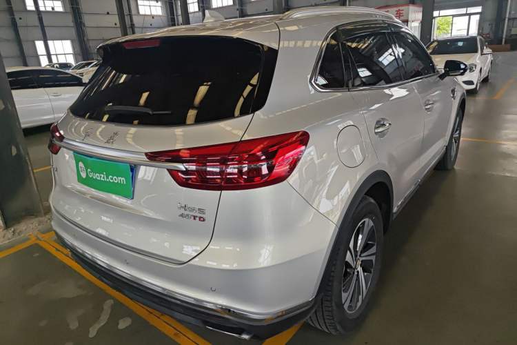 Used Hongqi HS5 2019 2.0T Smart Connect Flagship Edition Rear Right 45 Deg
