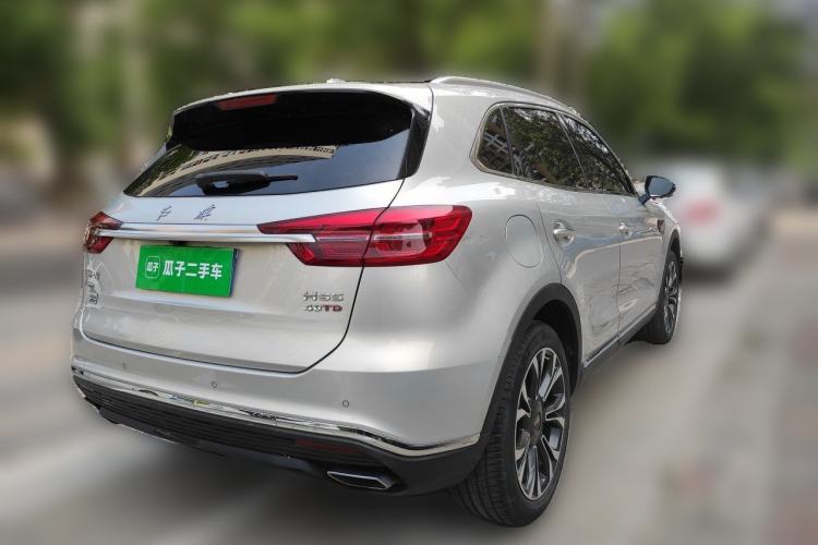 Used Hongqi HS5 2019 2.0T Smart Connect Flagship All-Wheel-Drive Version Rear Right 45 Deg