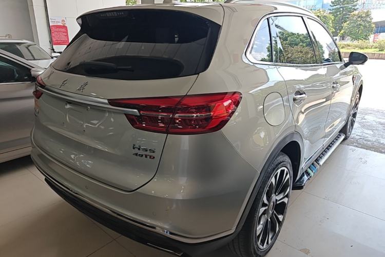 Used Hongqi HS5 2019 2.0T Smart Connect Flagship All-Wheel-Drive Version Rear Right 45 Deg