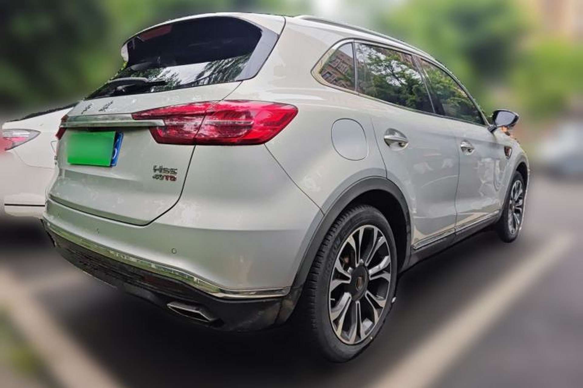 Used Hongqi HS5 2019 2.0T Smart Connect Flagship All-Wheel-Drive Version Rear Right 45 Deg