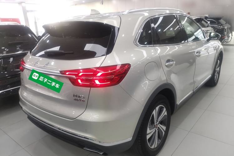 Used Hongqi HS5 2019 2.0T Smart Connect Flagship Edition Rear Right 45 Deg