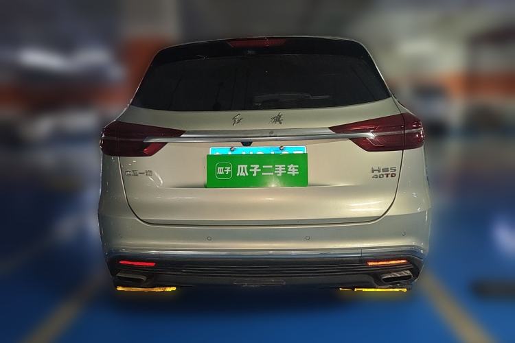 Used Hongqi HS5 2019 2.0T Smart Connect Flagship All-Wheel-Drive Version Rear