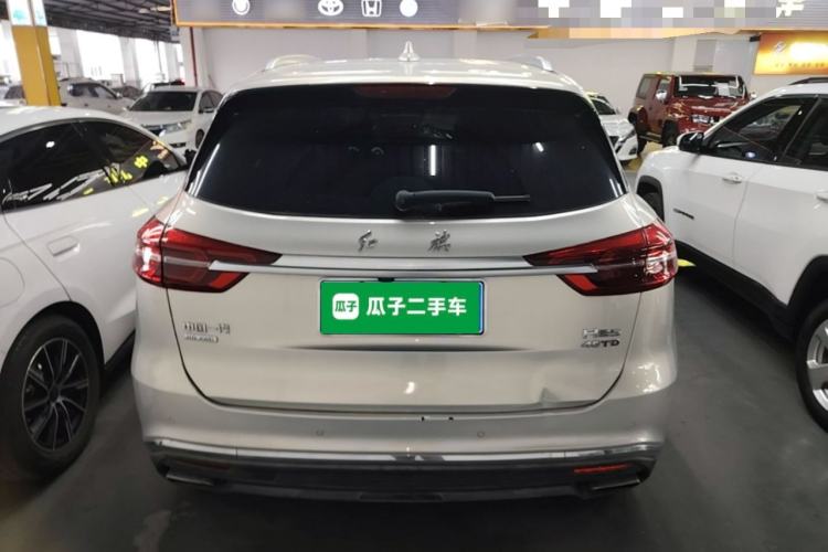 Used Hongqi HS5 2019 2.0T Smart Connect Flagship All-Wheel-Drive Version Rear