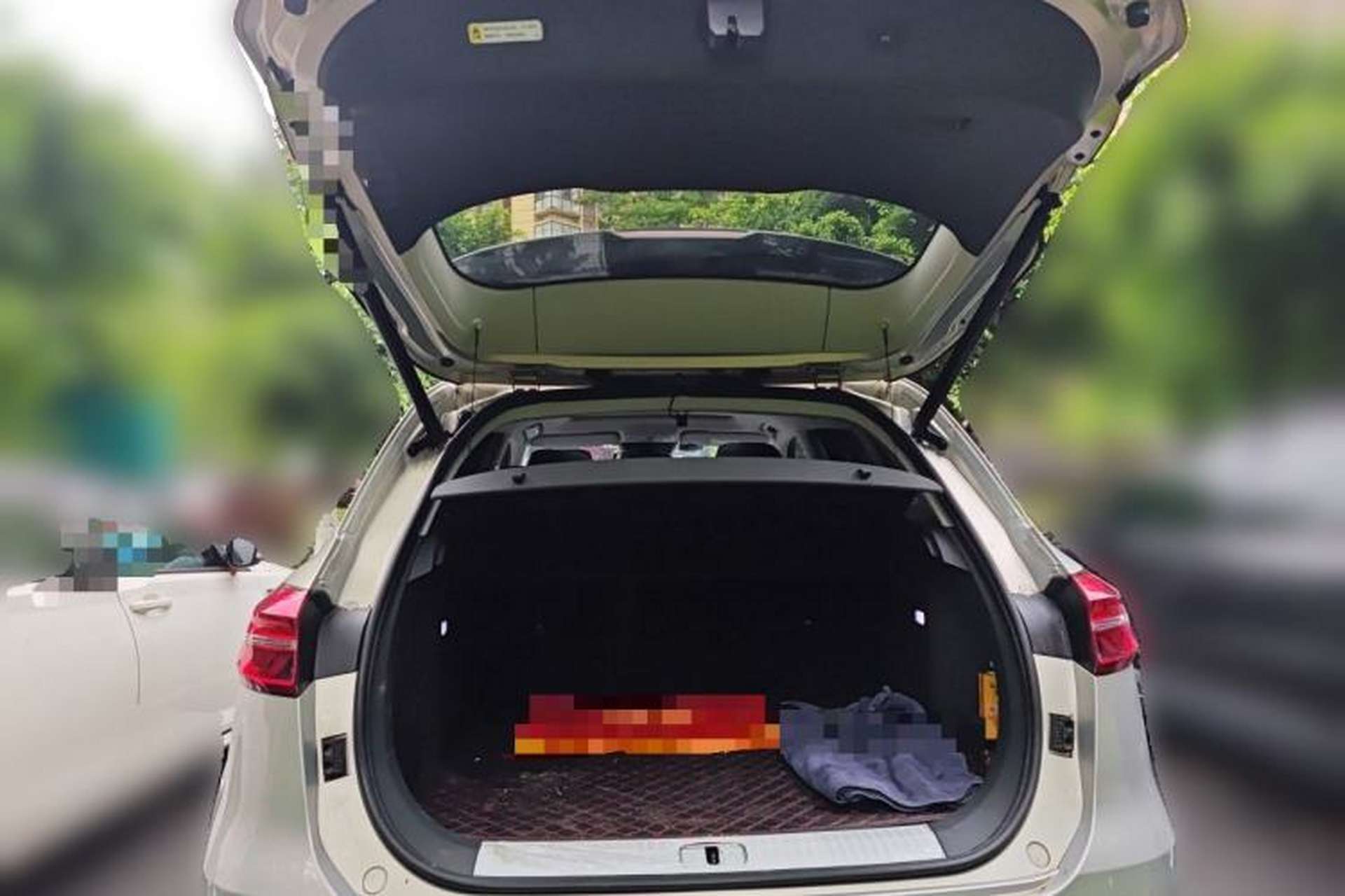Used Hongqi HS5 2019 2.0T Smart Connect Flagship All-Wheel-Drive Version Trunk