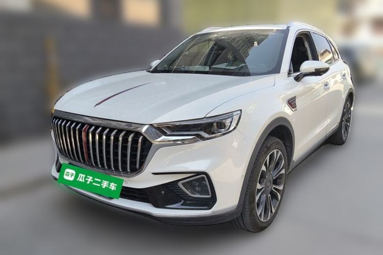 Hongqi HS5 2019 2.0T Smart Connect Flagship All-Wheel-Drive Version de segunda mano Guazi used car, China used car export, Used car for sale, Used cars, Cheapest cars for sale