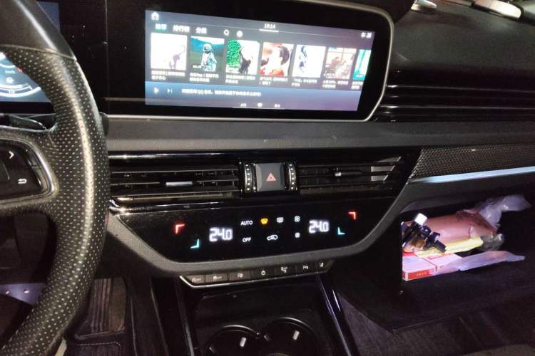 Used Hongqi HS5 2019 2.0T Smart Connect Flagship Edition Audio And AC Panel