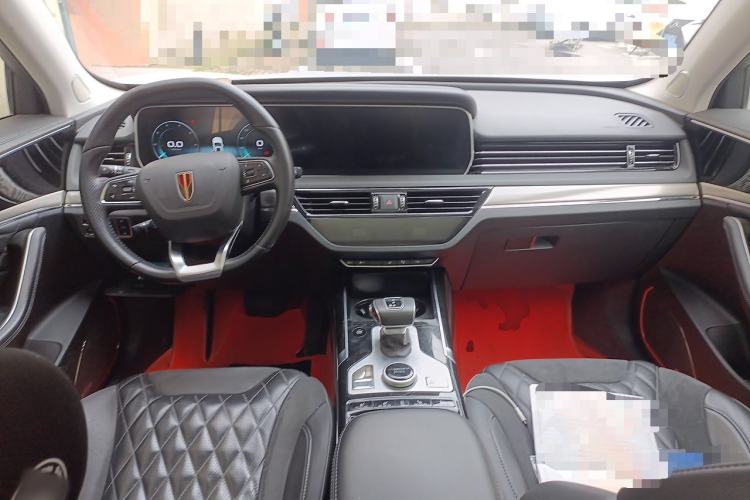 Used Hongqi HS5 2019 2.0T Smart Connect Flagship All-Wheel-Drive Version Center Console