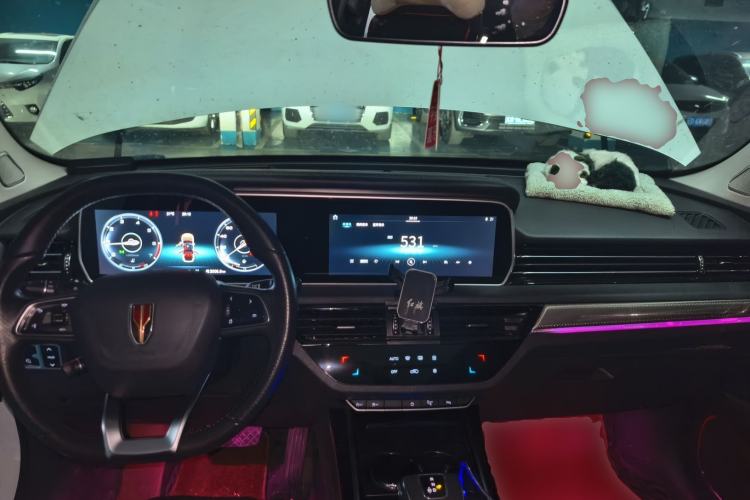 Used Hongqi HS5 2019 2.0T Smart Connect Flagship Edition Center Console