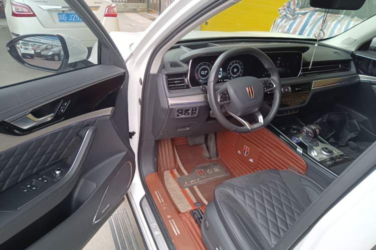 Used Hongqi HS5 2019 2.0T Smart Connect Flagship All-Wheel-Drive Version Driver Seat