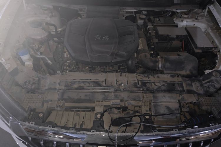 Used Hongqi HS5 2019 2.0T Smart Connect Flagship Edition Engine Bay