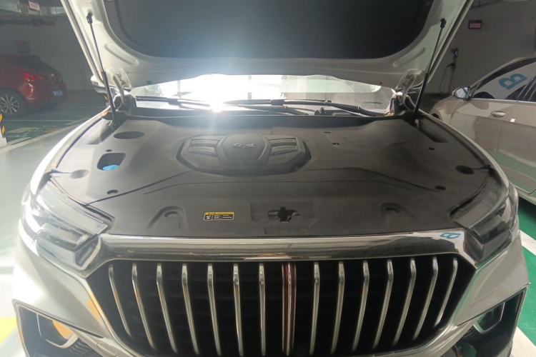 Used Hongqi HS5 2019 2.0T Smart Connect Flagship All-Wheel-Drive Version Engine Bay