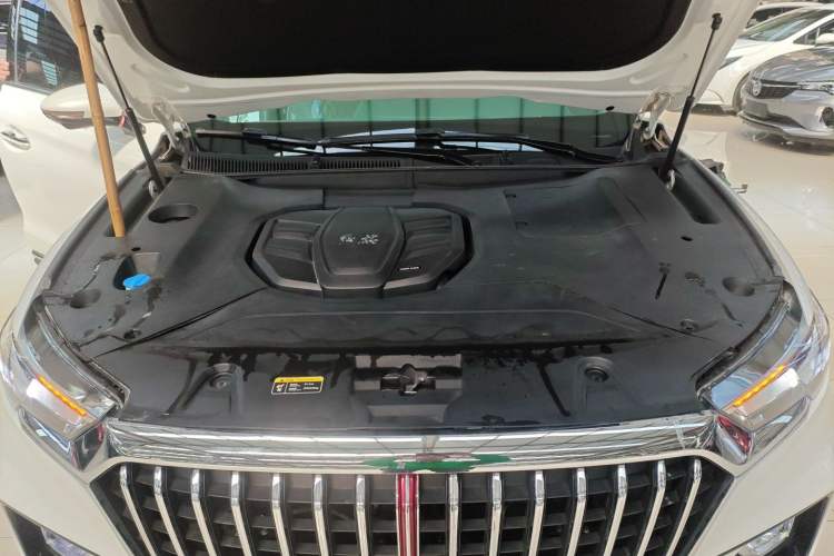 Used Hongqi HS5 2019 2.0T Smart Connect Flagship All-Wheel-Drive Version Engine Bay