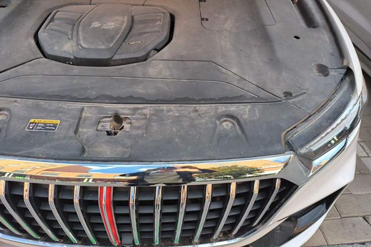 Used Hongqi HS5 2019 2.0T Smart Connect Flagship Edition Engine Bay Left