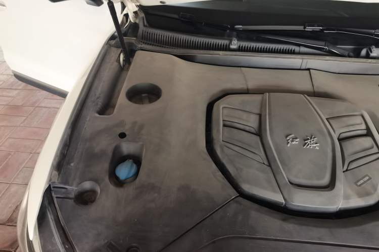 Used Hongqi HS5 2019 2.0T Smart Connect Flagship All-Wheel-Drive Version Engine Bay Right