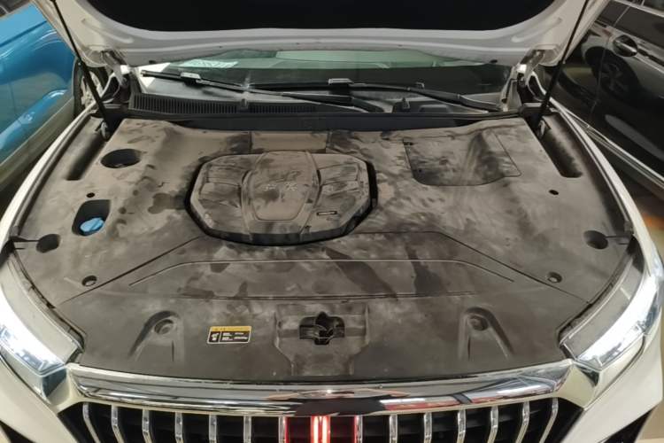 Used Hongqi HS5 2019 2.0T Smart Connect Flagship Edition Engine Bay