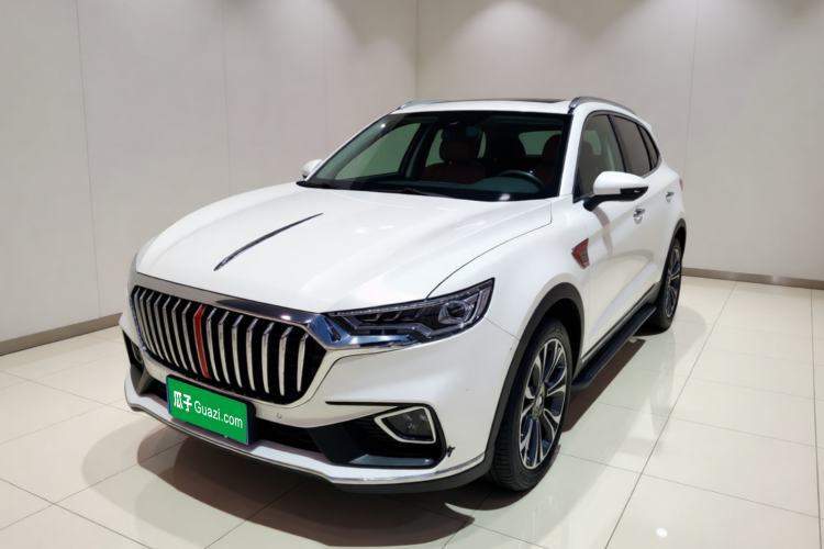 Gebrauchter Hongqi HS5 2019 2.0T Smart Connect Flagship All-Wheel-Drive Version Guazi used car, China used car export, Used car for sale, Used cars, Cheapest cars for sale
