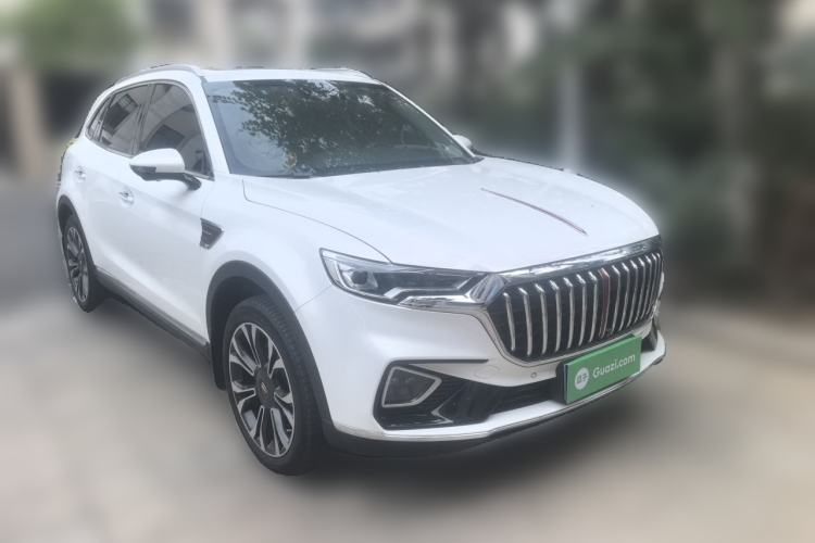 Used Hongqi HS5 2019 2.0T Smart Connect Flagship All-Wheel-Drive Version Front Right 45 Deg