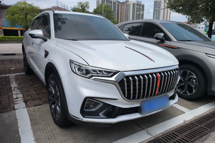 Used Hongqi HS5 2019 2.0T Smart Connect Flagship All-Wheel-Drive Version Front Right 45 Deg