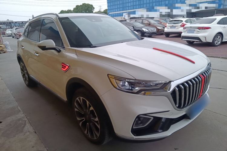 Used Hongqi HS5 2019 2.0T Smart Connect Flagship All-Wheel-Drive Version Front Right 45 Deg
