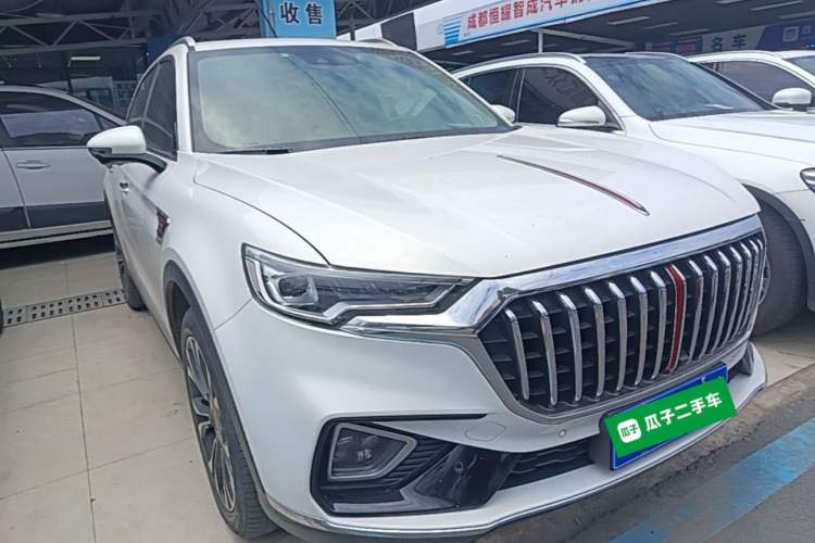 Used Hongqi HS5 2019 2.0T Smart Connect Flagship All-Wheel-Drive Version Front Right 45 Deg