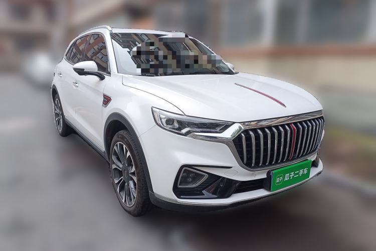 Used Hongqi HS5 2019 2.0T Smart Connect Flagship All-Wheel-Drive Version Front Right 45 Deg