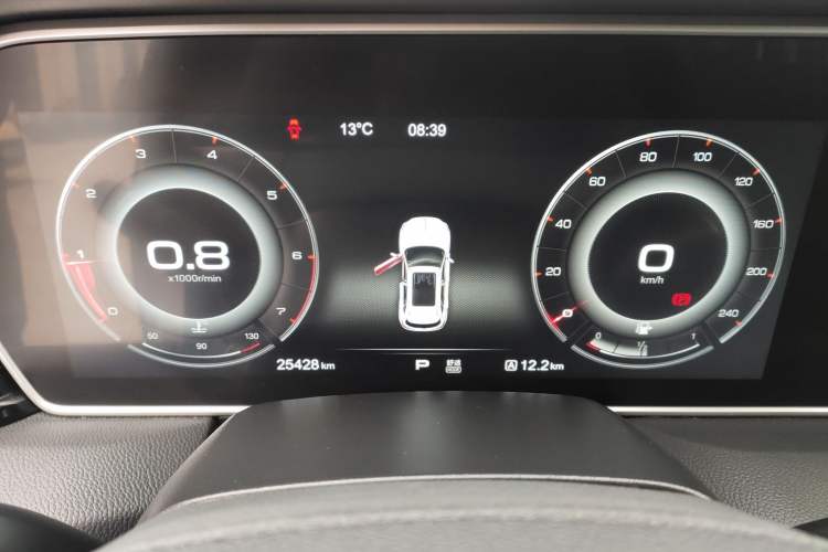 Used Hongqi HS5 2019 2.0T Smart Connect Flagship Edition Instrument Cluster