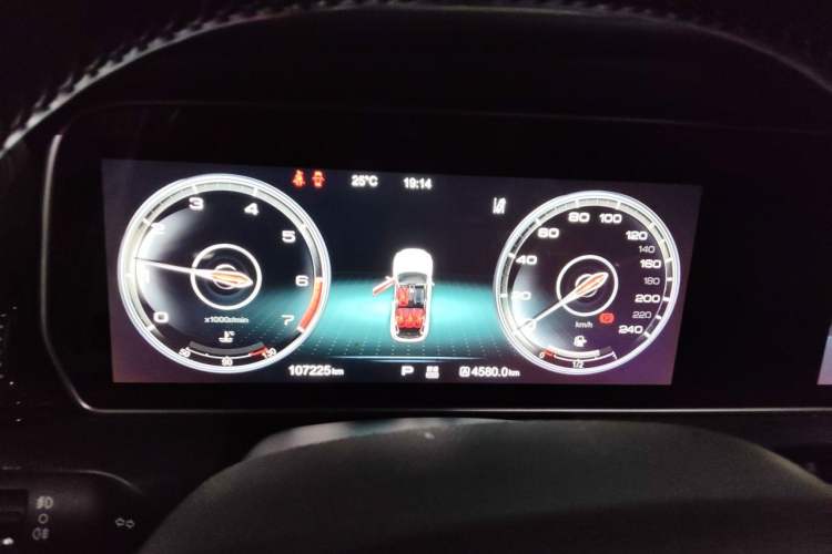 Used Hongqi HS5 2019 2.0T Smart Connect Flagship Edition Instrument Cluster