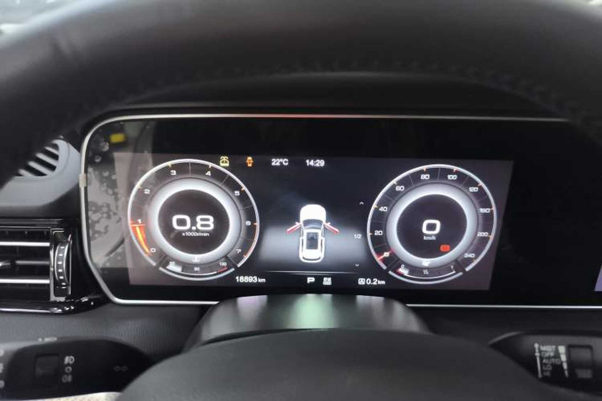 Used Hongqi HS5 2019 2.0T Smart Connect Flagship Edition Instrument Cluster