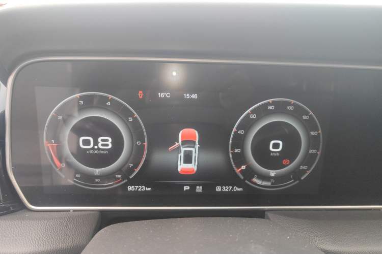 Used Hongqi HS5 2019 2.0T Smart Connect Flagship Edition Instrument Cluster