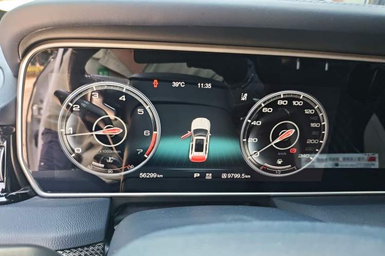 Used Hongqi HS5 2019 2.0T Smart Connect Flagship Edition Instrument Cluster