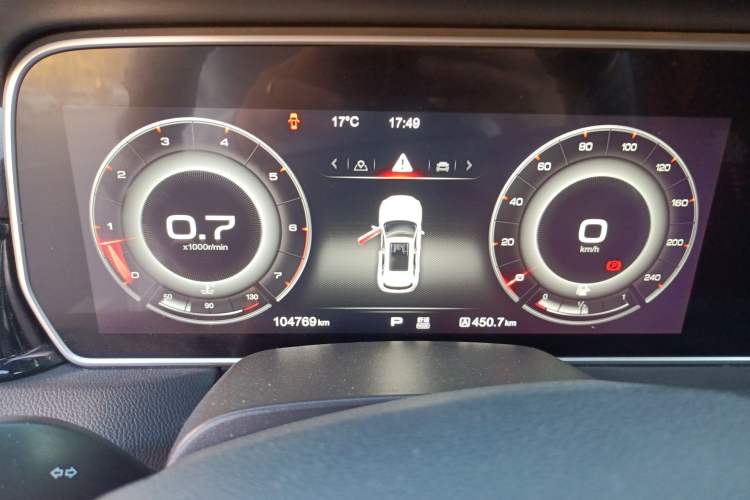 Used Hongqi HS5 2019 2.0T Smart Connect Flagship Edition Instrument Cluster