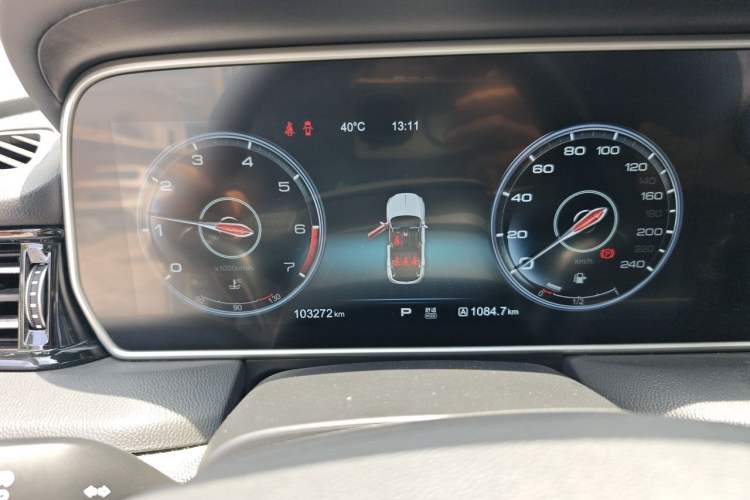 Used Hongqi HS5 2019 2.0T Smart Connect Flagship Edition Instrument Cluster