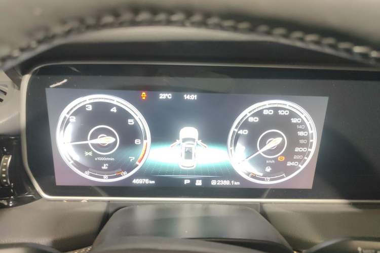 Used Hongqi HS5 2019 2.0T Smart Connect Flagship Edition Instrument Cluster