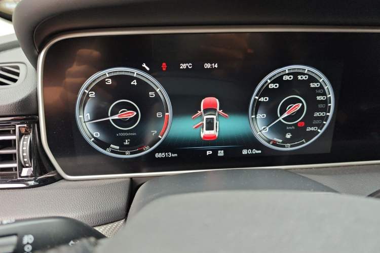Used Hongqi HS5 2019 2.0T Smart Connect Flagship Edition Instrument Cluster