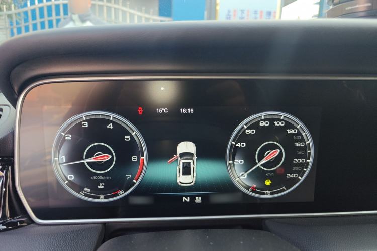 Used Hongqi HS5 2019 2.0T Smart Connect Flagship Edition Instrument Cluster